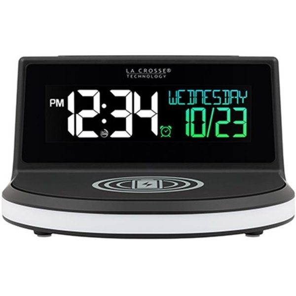 Lacrosse Lacrosse 617-148 Glow Alarm Clock with Wireless Charger 617-148